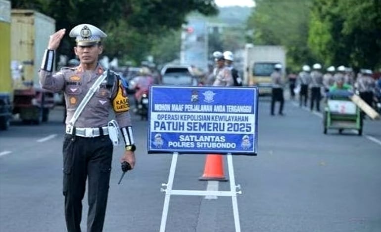 Operasi Patuh Semeru 2025 di Situbondo, Kecelakaan Turun dan Ratusan Ribu Pelanggar Ditilang