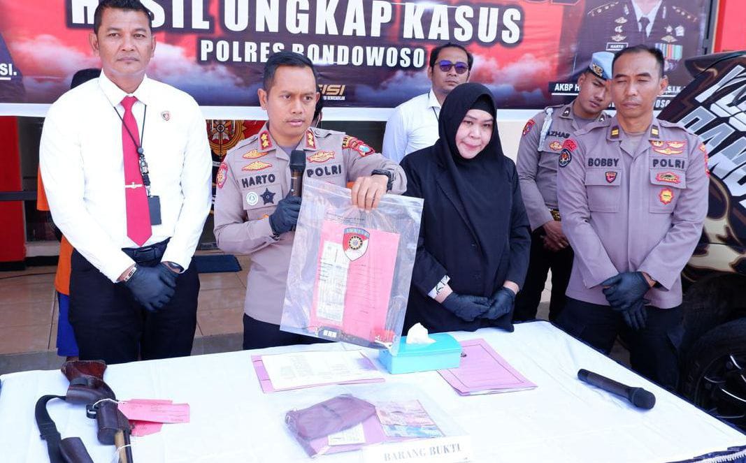 Cemburu, Pria di Bondowoso Tembak Selingkuhan Istrinya Hingga Tewas