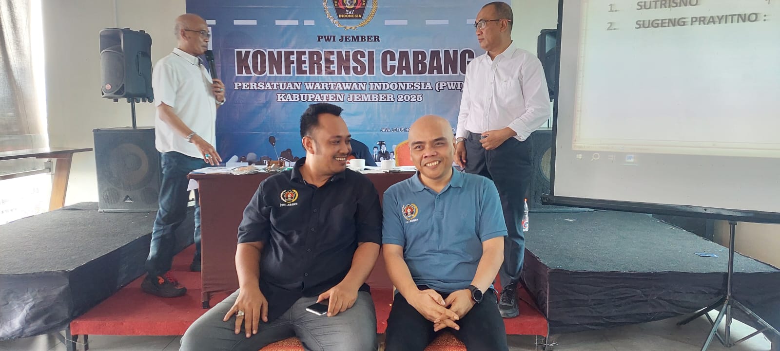 Supra Kembali Nahkodai PWI Jember, Kedepan Bersatu dan Lebih Kompak