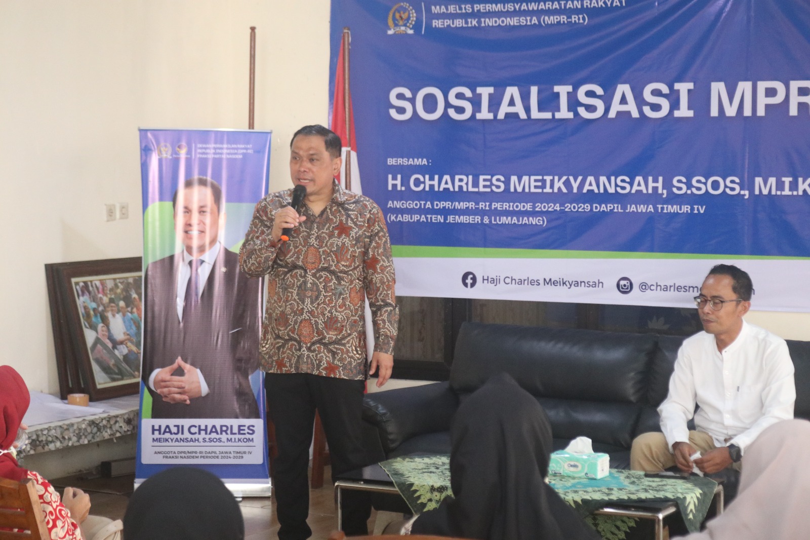 Kunjungi Jember, Charles Meikyansah Soroti Perlindungan Konsumen dan UMKM
