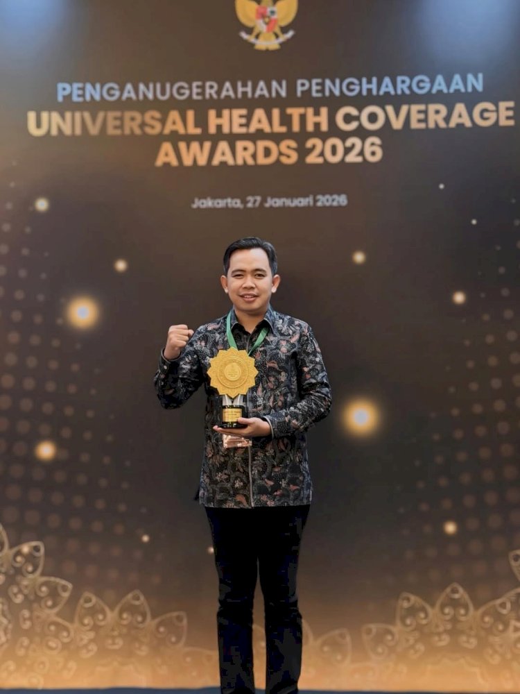 Berkat Program Berobat Gratis UHC, Jember Raih Penghargaan Nasional 