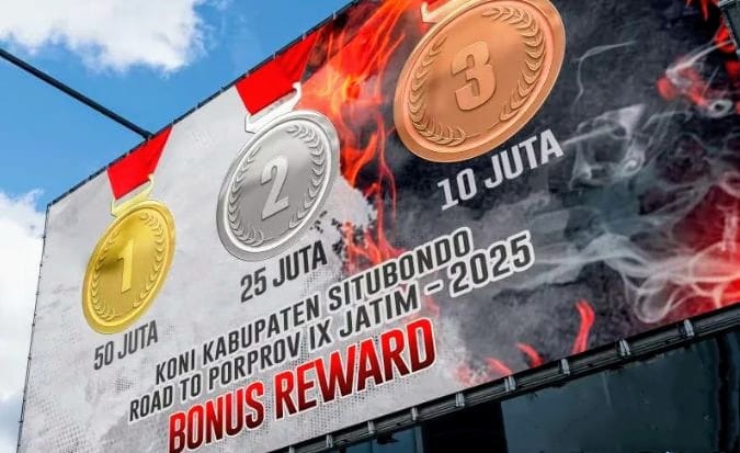 Pemkab Situbondo Siapkan Bonus Rp 50 Juta bagi Atlet Raih Emas Porprov Jatim. 2025