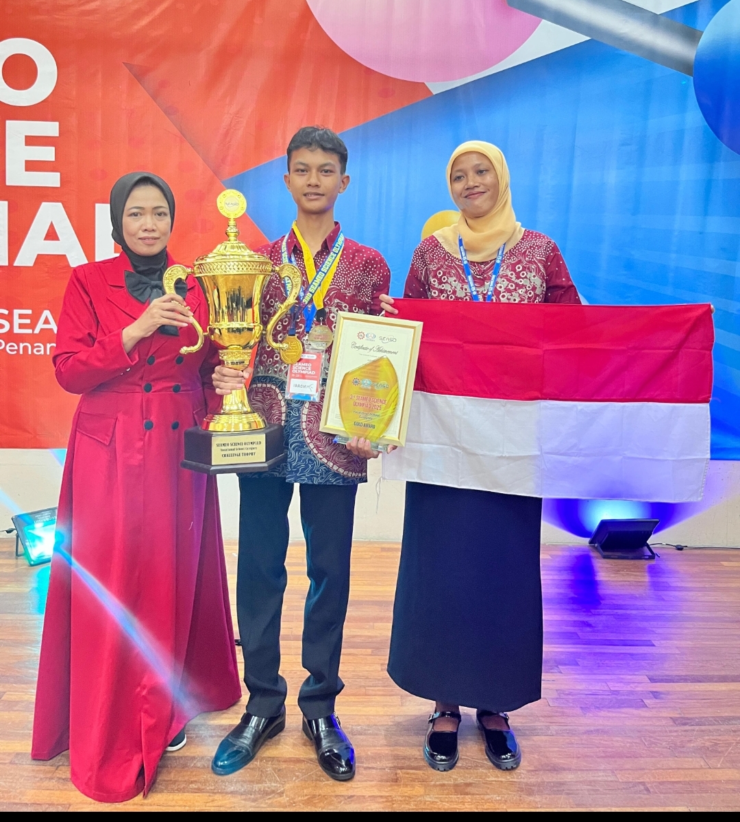 Ibrahim, Siswa SMAN 1 Tanggul Raih Medali Emas Di Malaysia