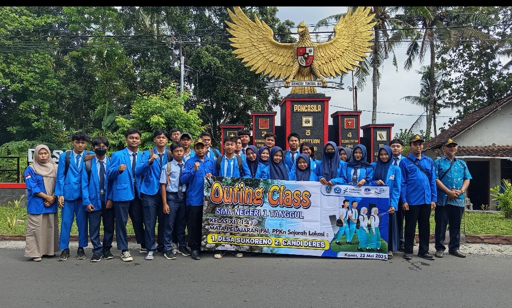 SMAN 1 Tanggul Gelar Outing Class di Desa Sukoreno