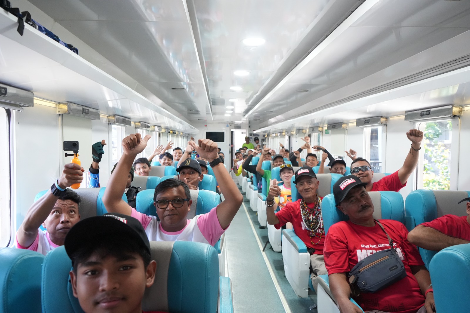 Peserta Tajemtra Naik Kereta Api Gratis, Begini Respon Daop 9 Jember