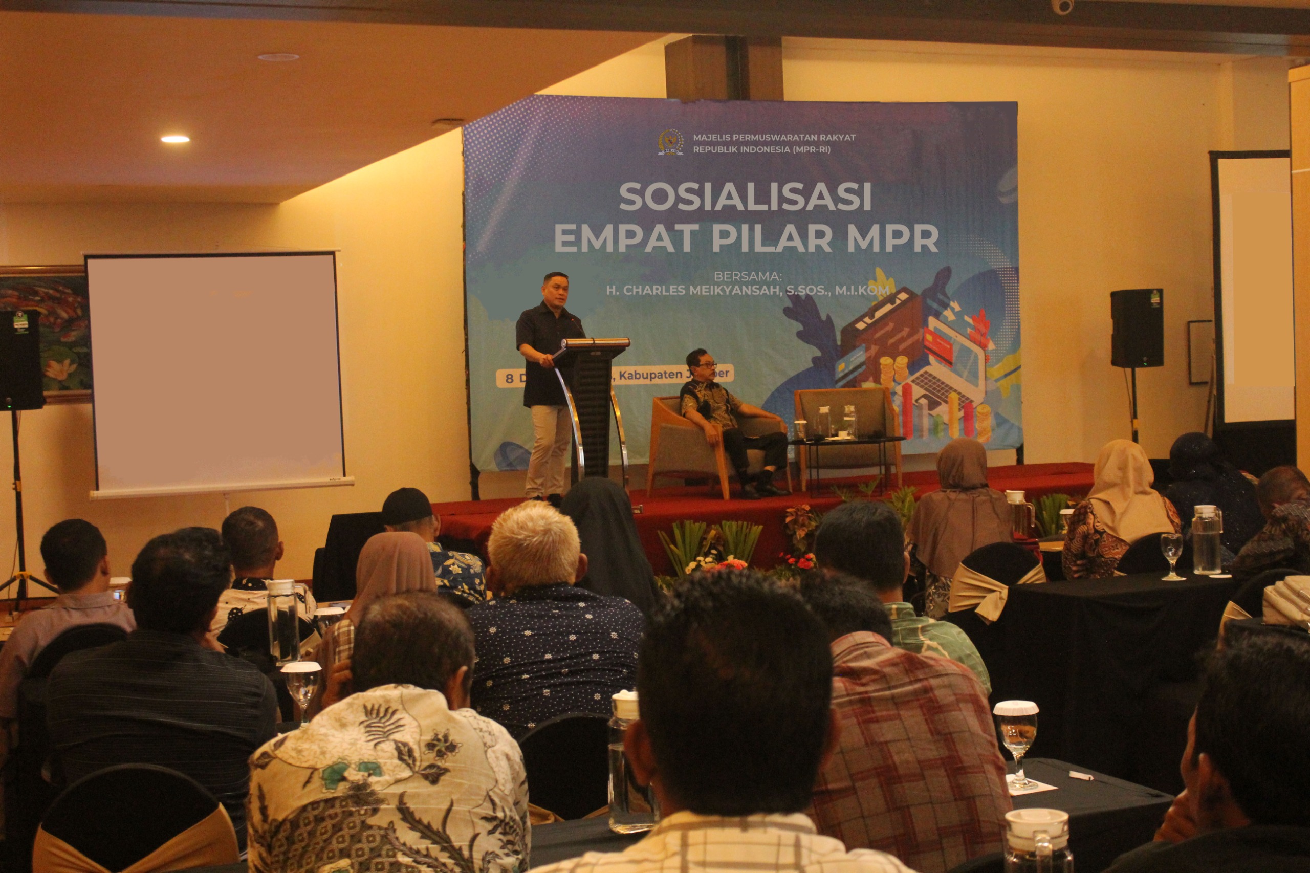 H. Charles Meikyansah Sosialisasikan Empat Pilar MPR RI di Jember, Tegaskan Pentingnya Persatuan Bangsa