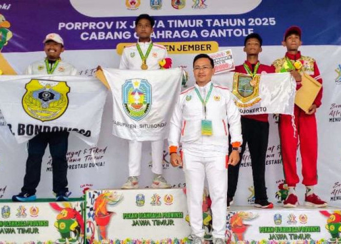 Gantole Situbondo Bikin Kejutan Raih  6 Medali di Porprov Jatim 2025