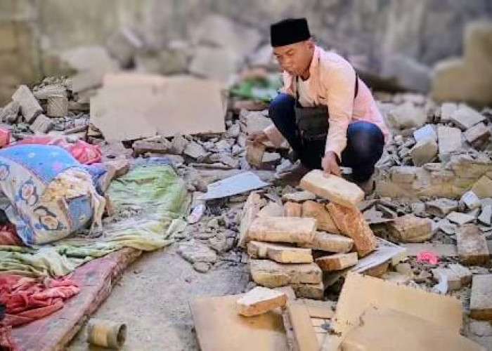 Rumah Rusak di Situbondo Akibat  Guncangan Gempa Banyuwangi Bertambah Jadi 118 Rumah