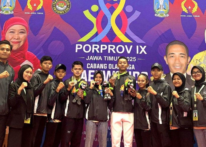 Taekwondo Sumbang 3 Perunggu bagi Bondowoso di Porprov Jatim 2025 Malang Raya