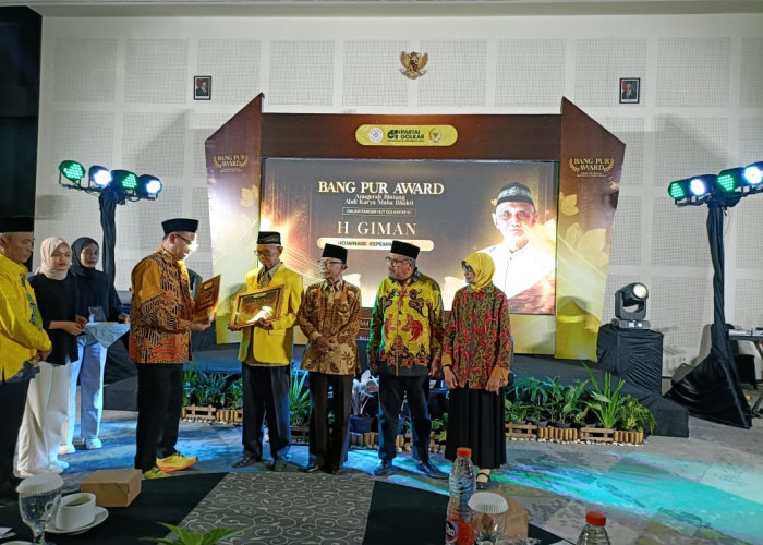 Bang Pur Award, Jadikan Spirit dan Inspirasi Perjuangan Partai Golkar