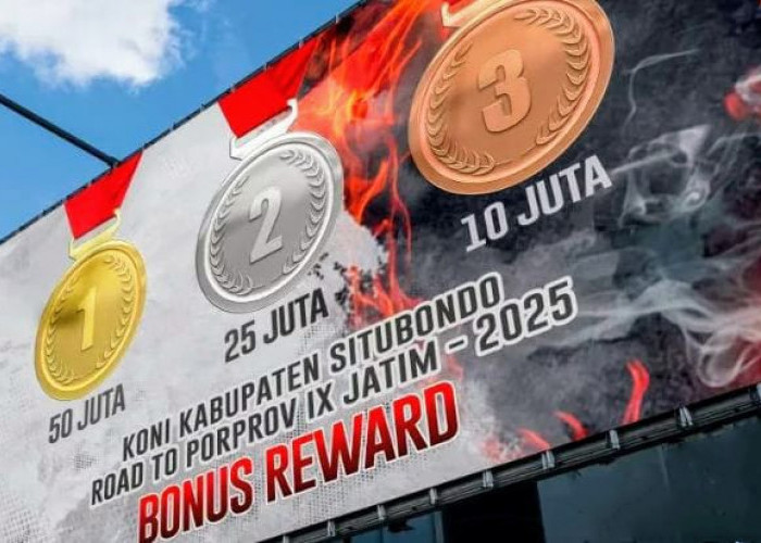 Pemkab Situbondo Siapkan Bonus Rp 50 Juta bagi Atlet Raih Emas Porprov Jatim. 2025