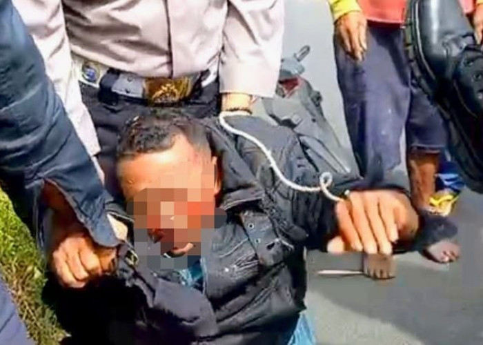 Viral, Pria Jambret Dompet Emak di Pujer Bondowoso Nyaris Babak Belur Dihajar Warga 