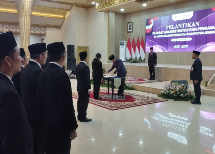 Bupati Fawait Lantik 190 Pejabat, Sesuaikan SOTK Baru