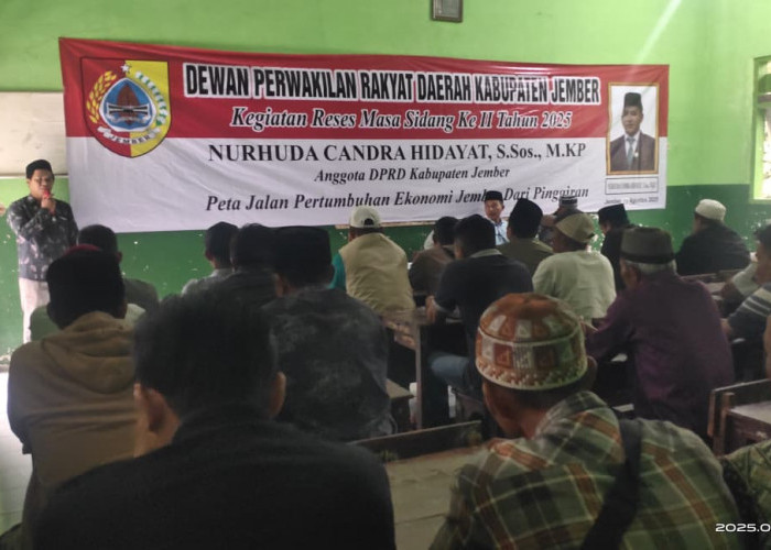 Anggota Fraksi PKB DPRD Jember, Nurhuda Candra Dikeluhkan Pembangunan Jalan Minim