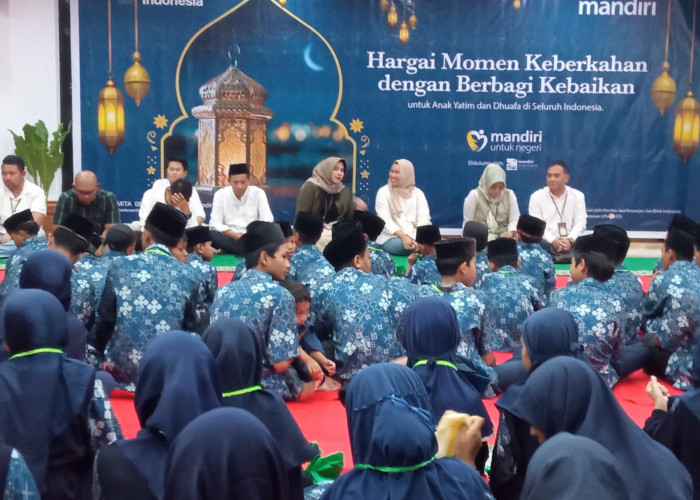 Safari Ramadan Bank Mandiri Jember, Bantu Anak Yatim Piatu dan Lansia