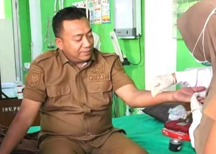 Bupati Situbondo Kunker ke Desa Alasbayur Mlandingan Jatuh dari Trail di Pinggir Jurang