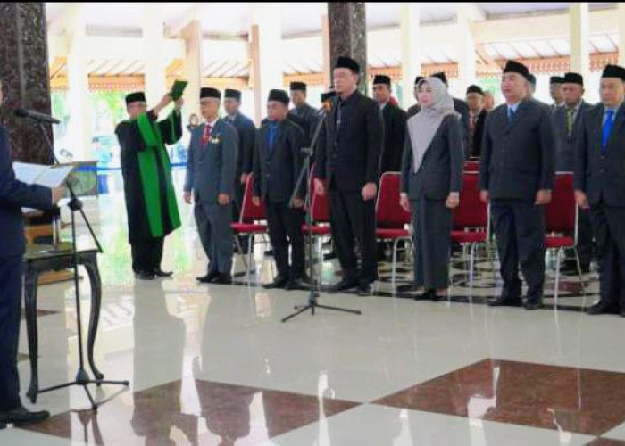 Gebrakan Awal Oktober 2025, Bupati Hamid Rotasi Enam Pejabat Eselon II Bondowoso 