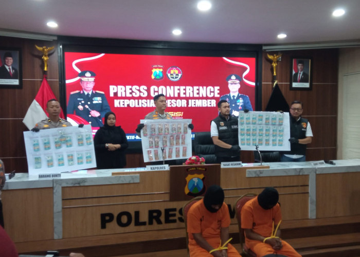 Uang Palsu Siap Edar di Jember Disita Polisi, 2 Tersangka Diamankan