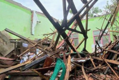 Rapuh Dimakan Usia, Atap Ruangan Perpustakaan SDN 2 Sumbersalam Bondowoso Ambruk